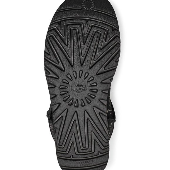 New UGG Black Classic Zodiac Short Suede Boots - Picture 4 of 5